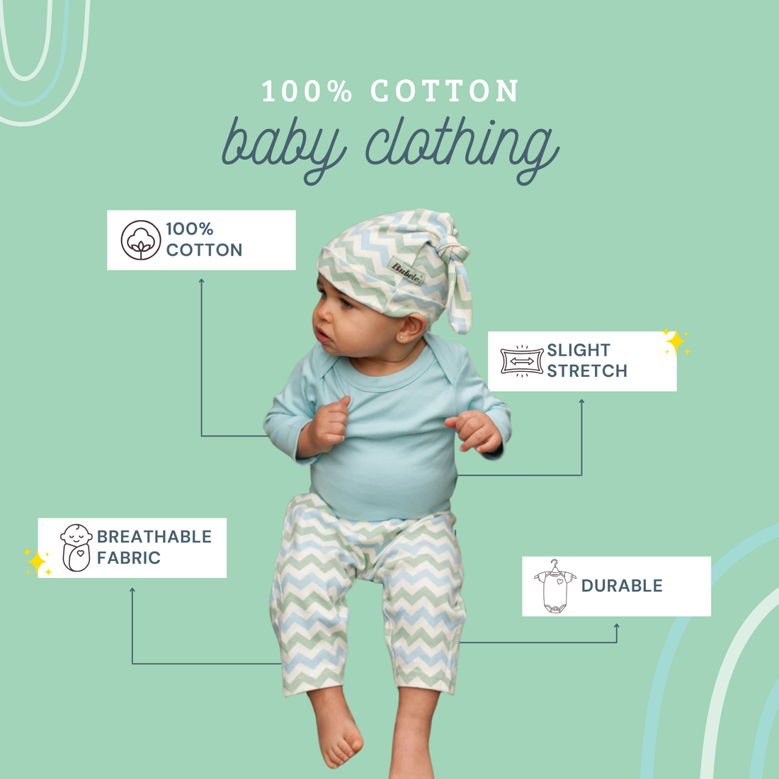 100% Cotton Baby Clothes