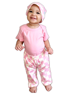 3-piece Pink Checks Set