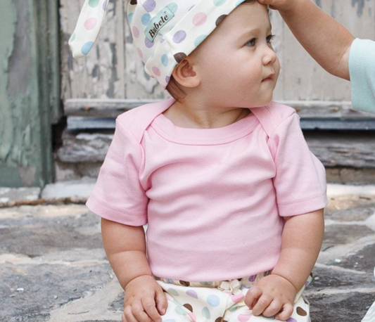 Pink Short Sleeve Bodysuit