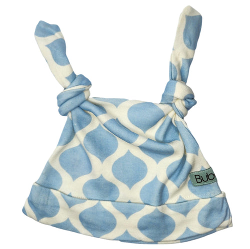 Blue Retro Double Knotted Hat image 0