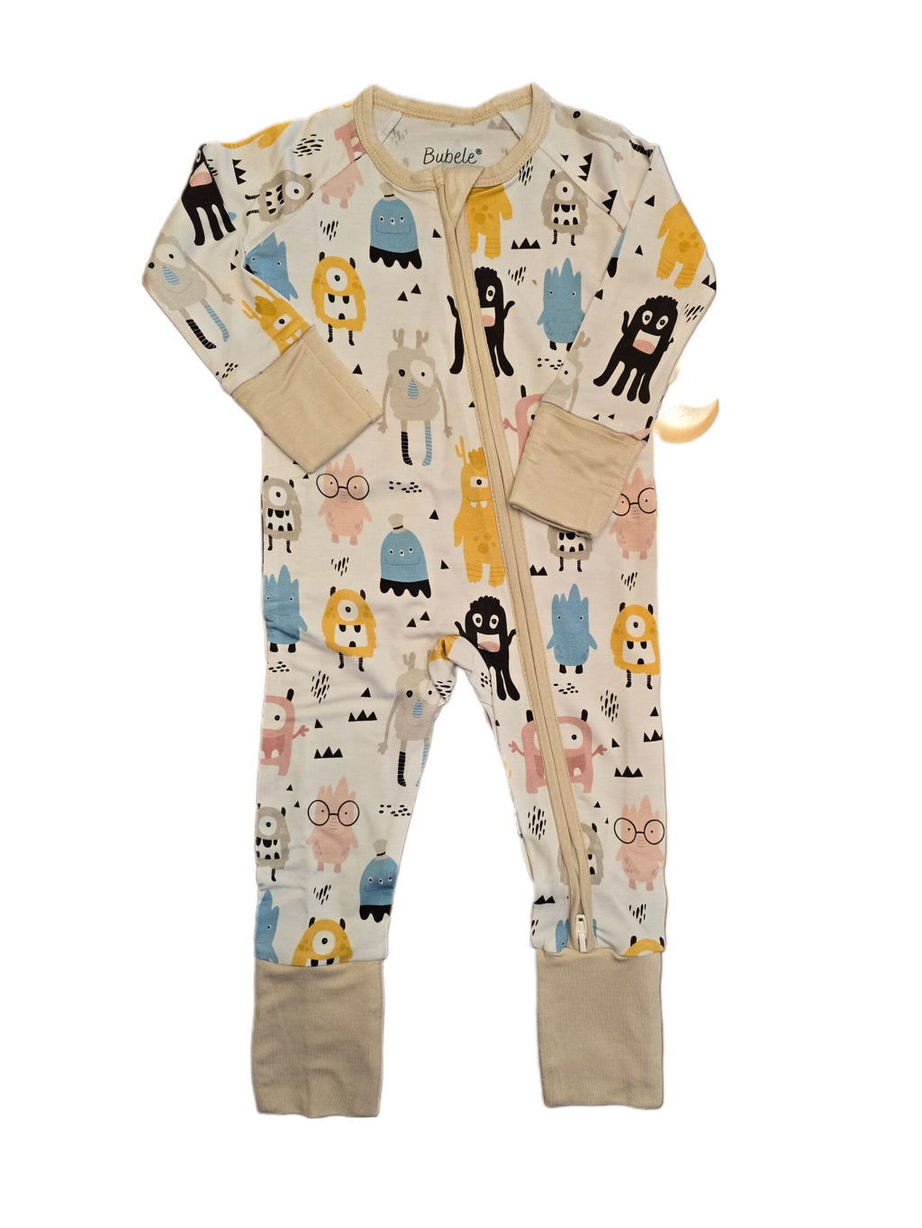 Lil Monsters Bamboo Romper image 0