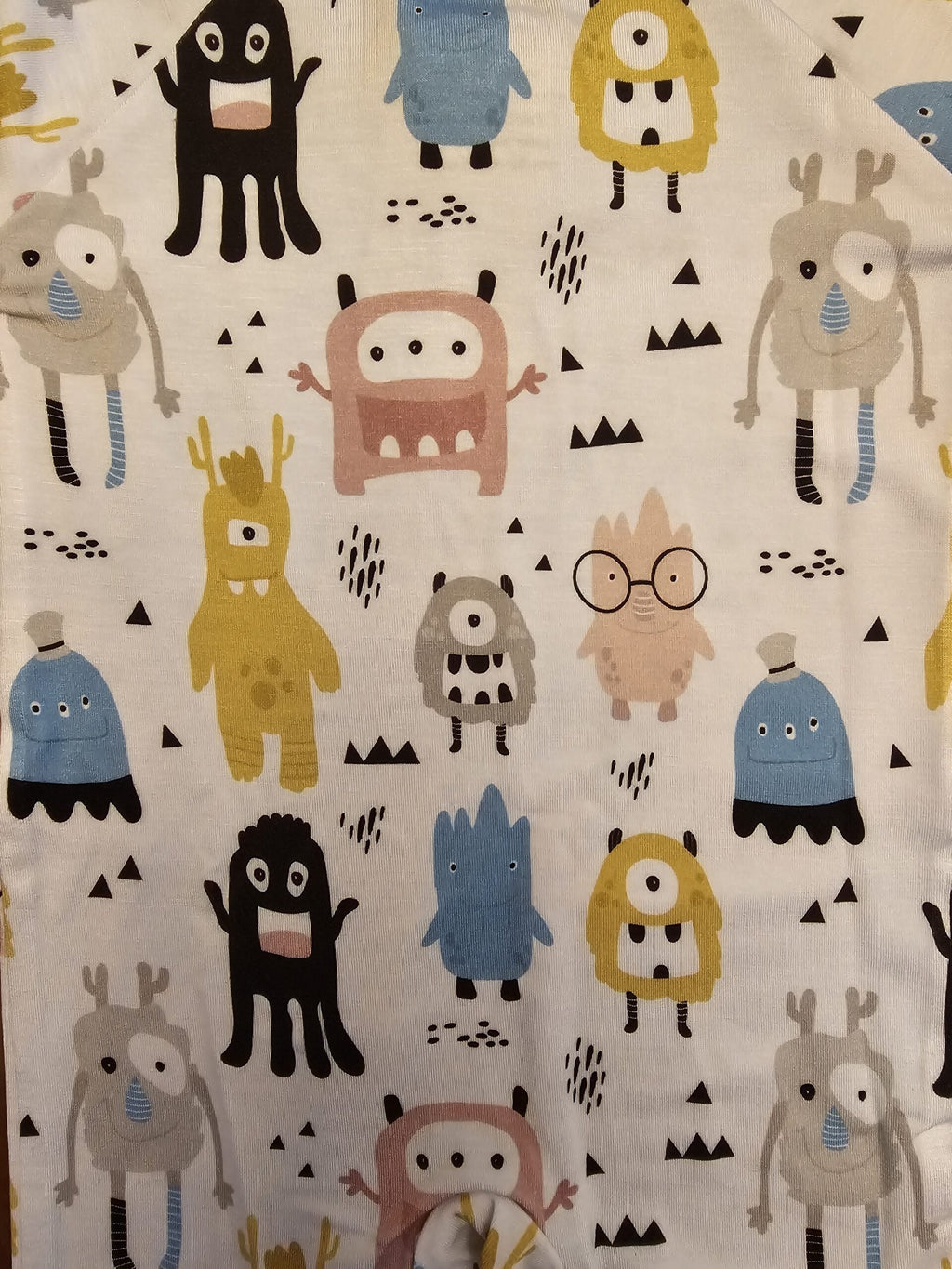 Lil Monsters Bamboo Romper image 1