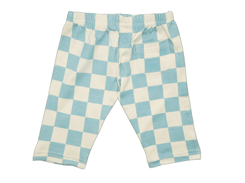 Blue Checks Lounge Pants image 1