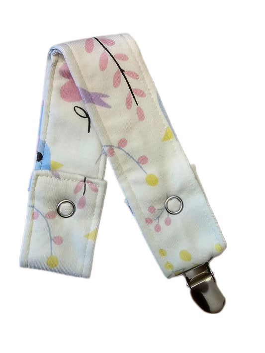 Boho Birdies Pacifier Clip