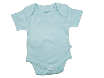 Blue Short Sleeve Bodysuit