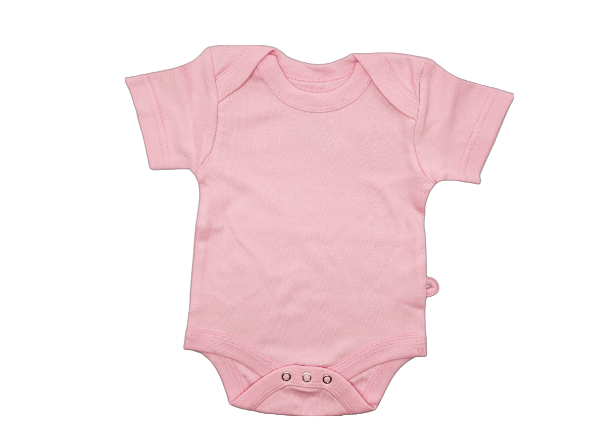 Pink Short Sleeve Bodysuit