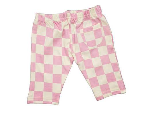 Pink Checks Lounge Pants