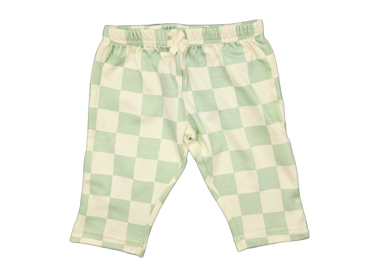 3-Piece Sage Checks Set