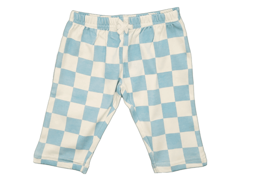 Blue Checks Lounge Pants image 0
