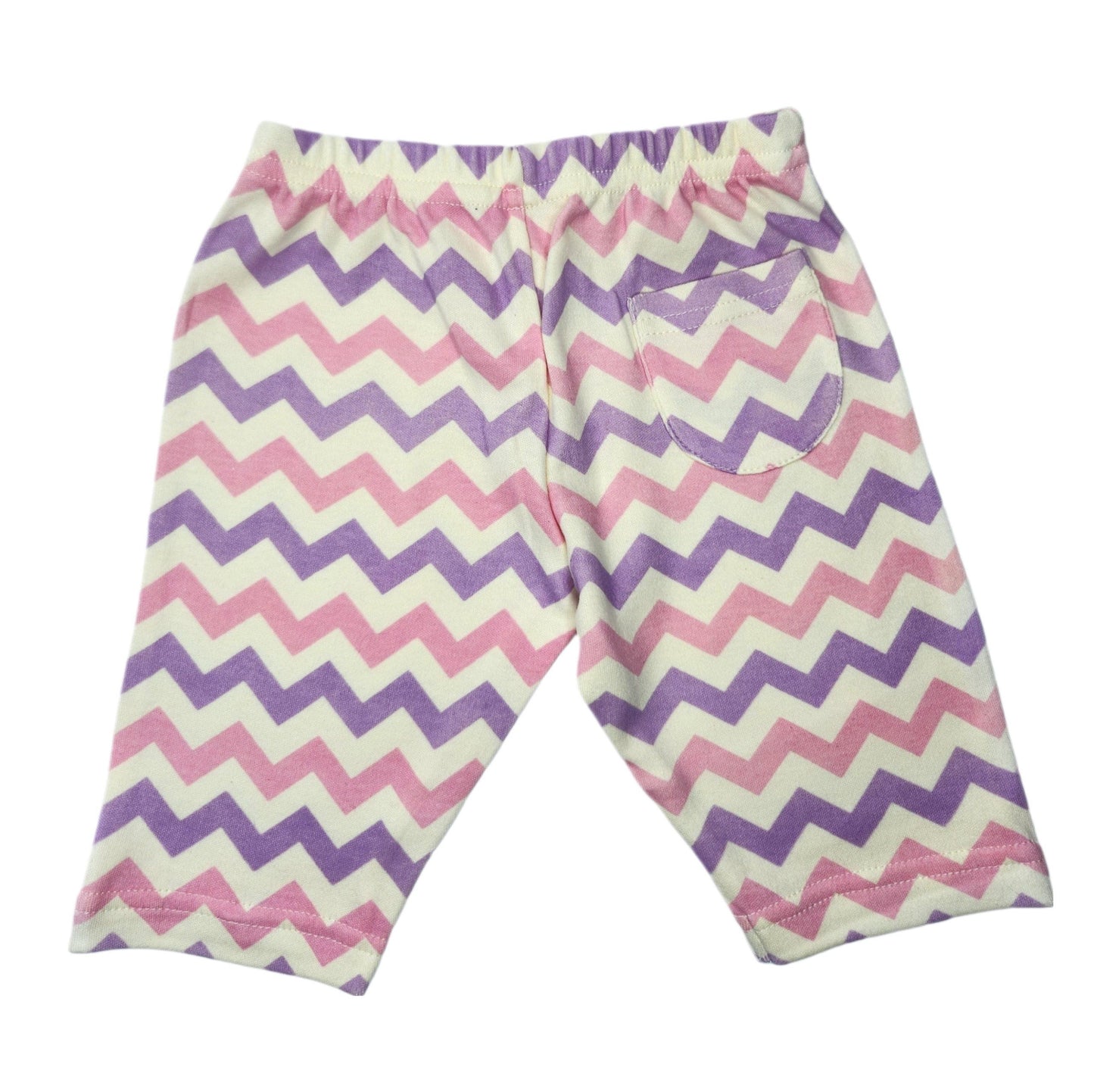 Pink & Lavender Chevron Print Lounge Pants