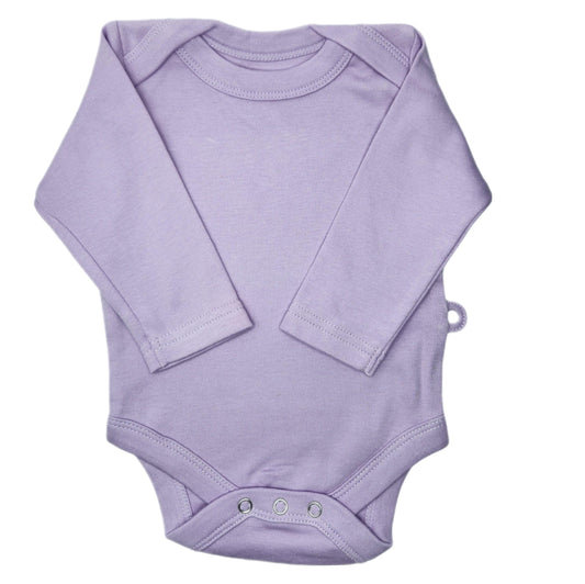 Lavender Long Sleeve Bodysuit