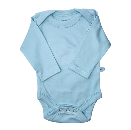 Blue Long Sleeve Bodysuit