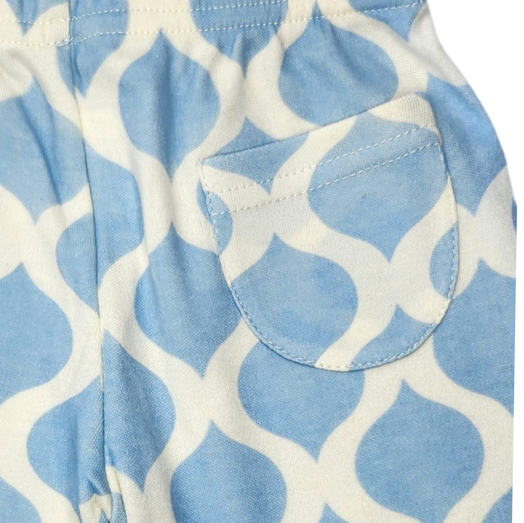 Blue Retro Lounge Pants