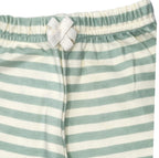 Sage Stripes Baby Lounge Pants