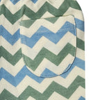 Blue & Sage Chevron Lounge Pants
