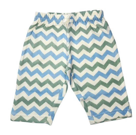 Blue & Sage Chevron Lounge Pants