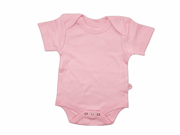 Pink Short Sleeve Bodysuit