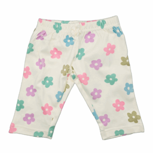 Retro Daisies Print Lounge Pants